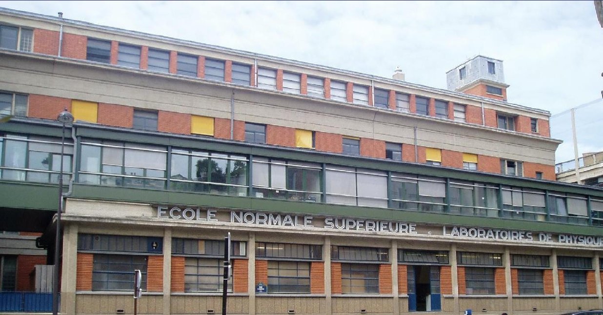 Department of Physics at École normale supérieure, scheduled to undergo large-scale renovation