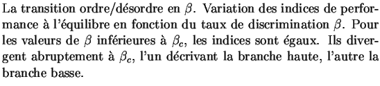 $\textstyle \parbox{12 cm}{La transition ordre/d\'{e}sordre en $\beta$.
Variatio...
...\lq {a} $\beta_c$,
l'un d\'{e}crivant la branche haute, l'autre la branche basse.}$